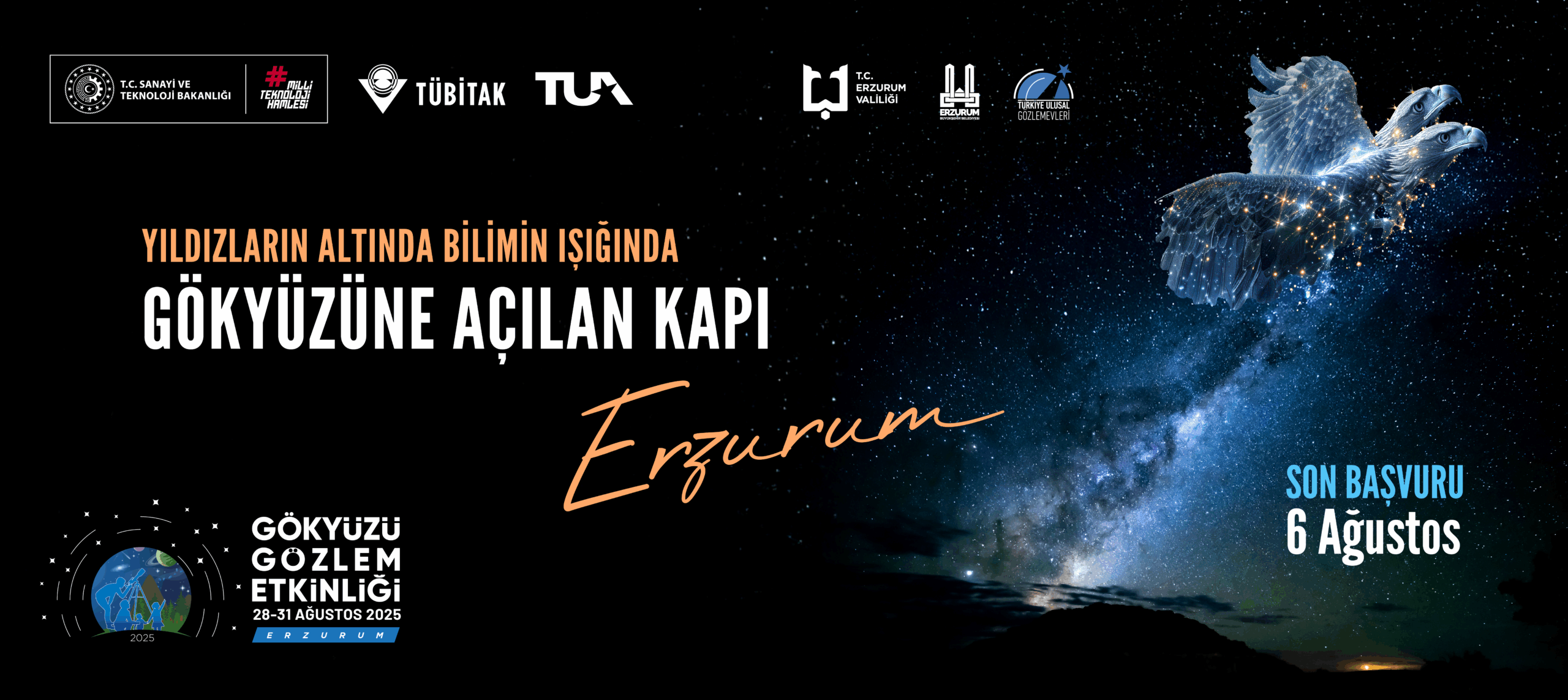 Gökyüzü Tutkunları Erzurum’da Buluşuyor